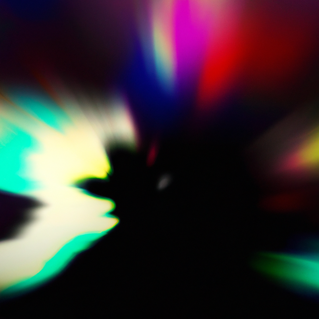 Degradado auroras del norte en tonos azules y verdes