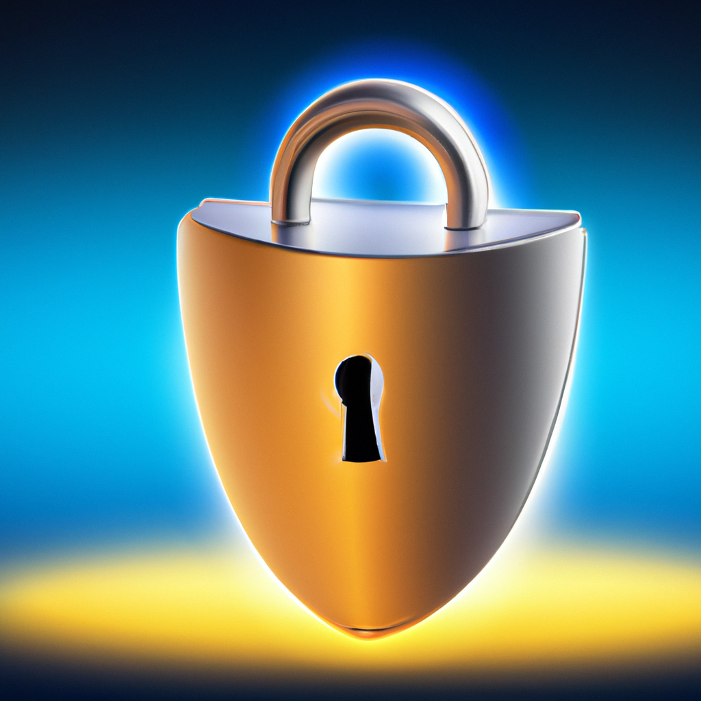 Símbolo de candado representando protección de datos